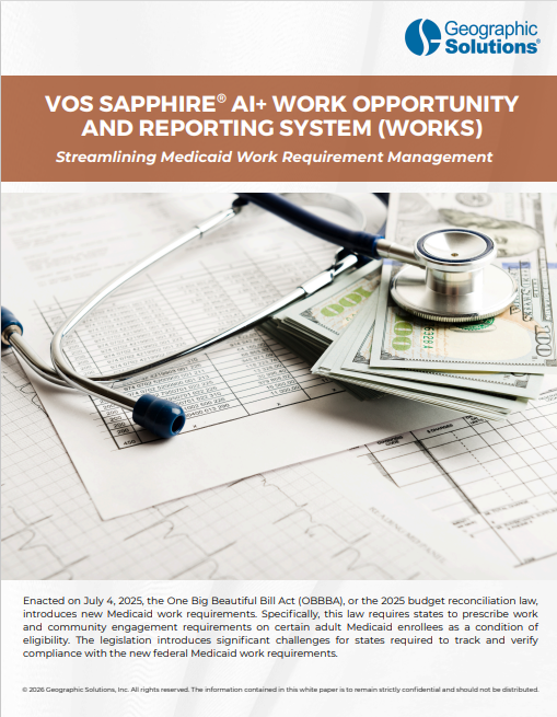 VOS Sapphire AI+ Work Opportunity and Reporting System (Works) Cover Page VOS Sapphire AI+ Work Opportunity and Reporting System (Works) Cover Page