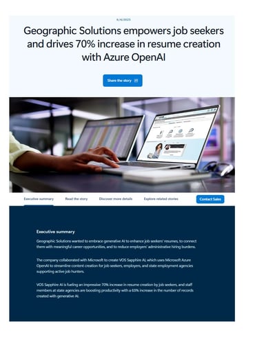 Microsoft Case Study Page 1