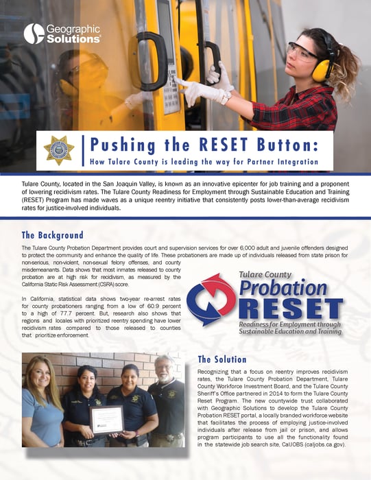 Tulare County Offers a RESET and Another Chance at Stability Page 1