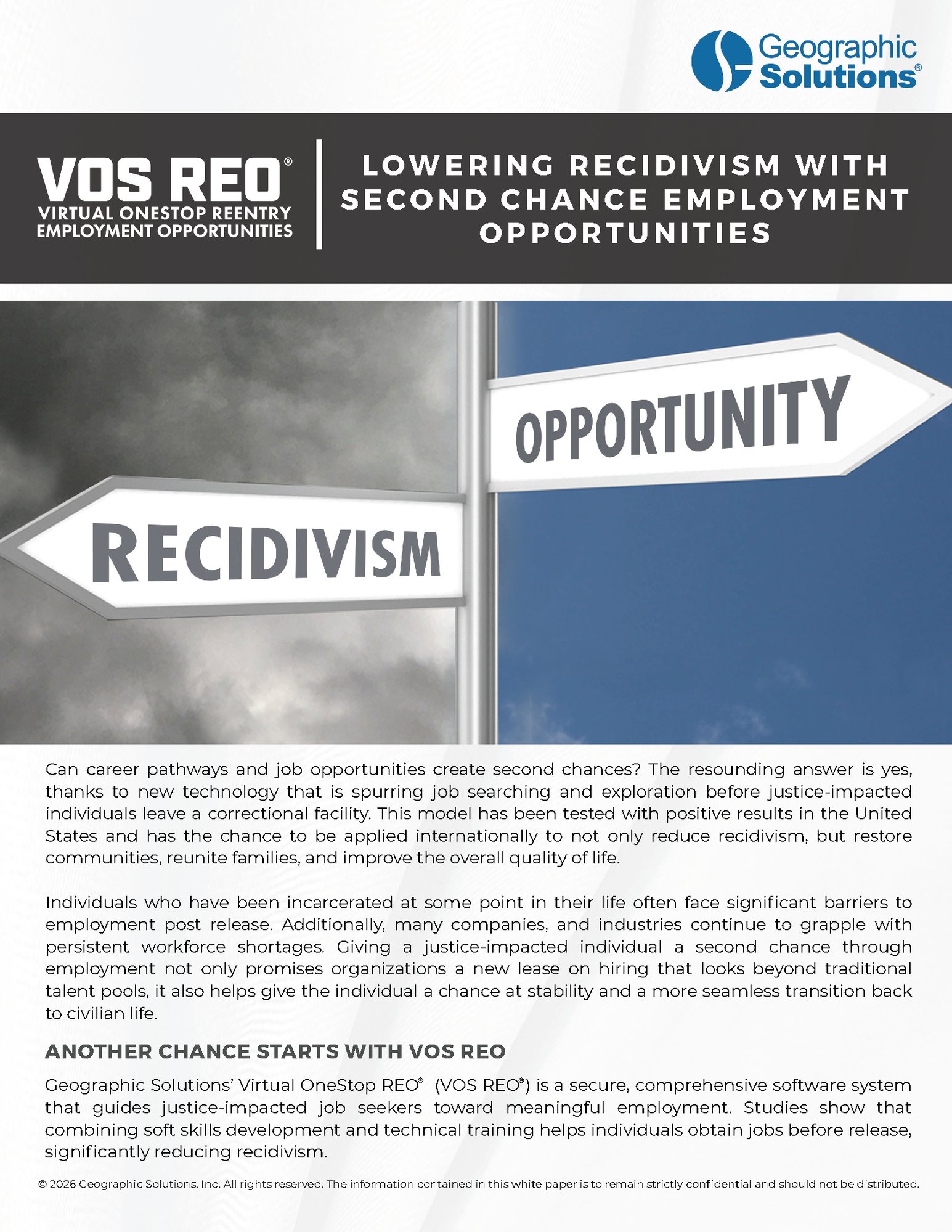 Lowering Recidivism With Second Chance Employment Opportunities