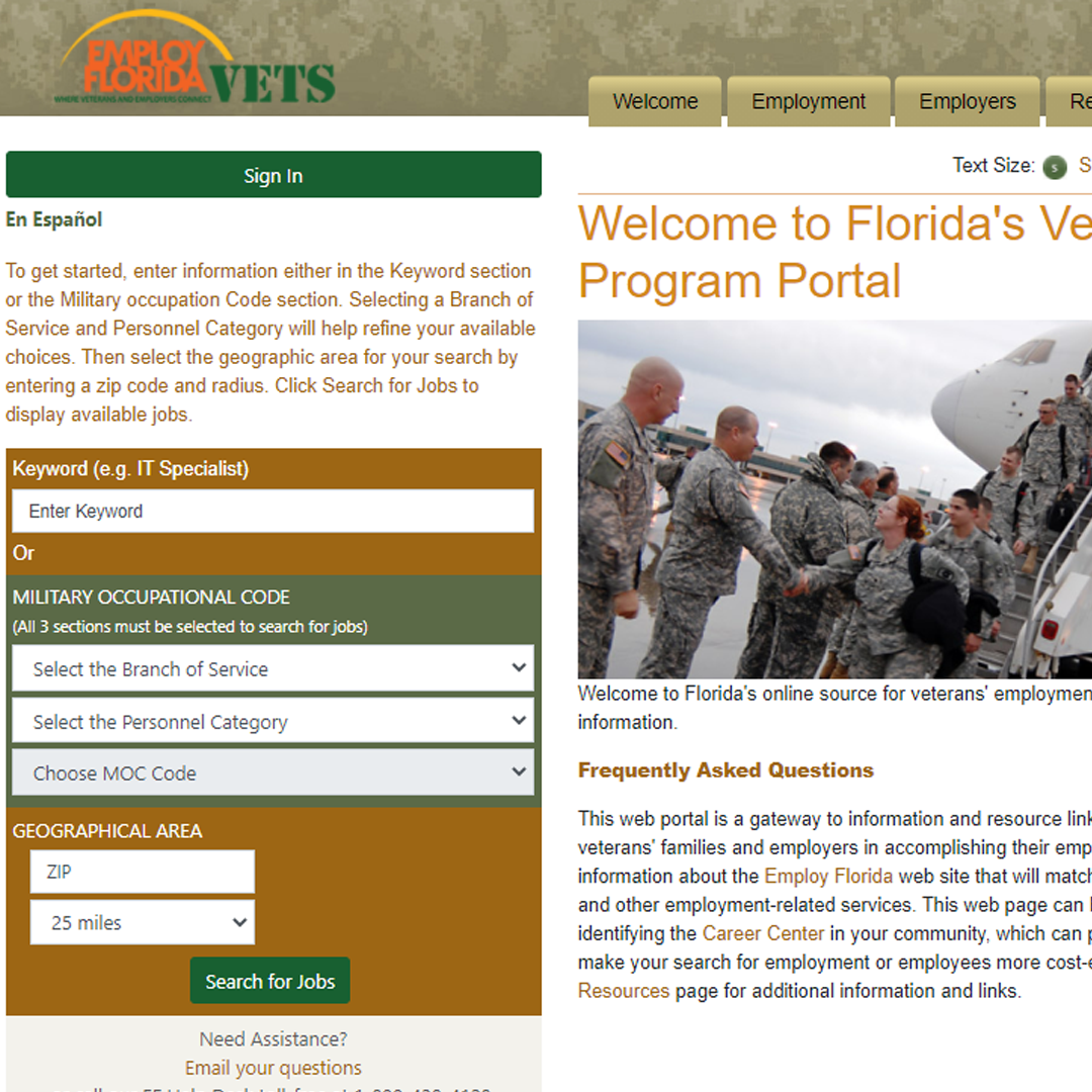 Employ Florida Vets image 1080