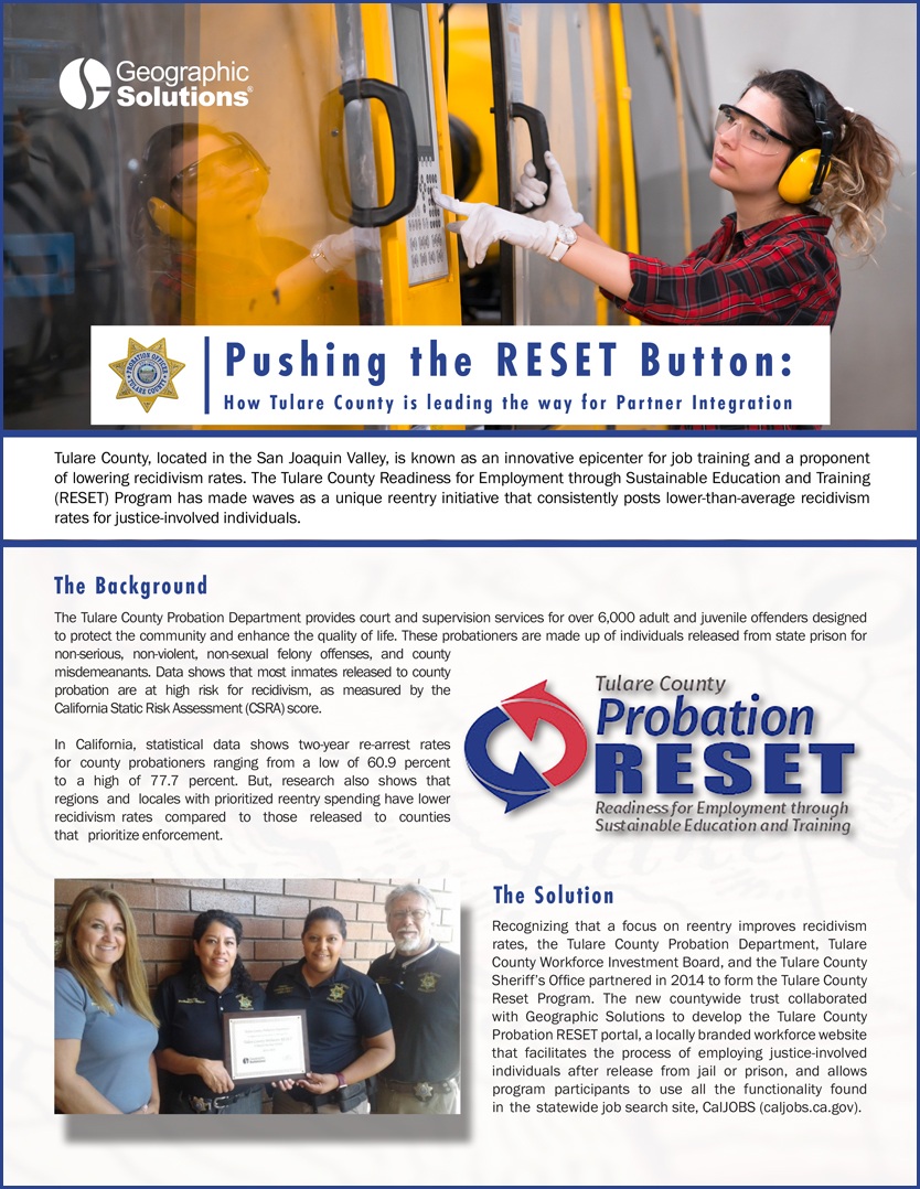Tulare County Probation Reset white paper - page 1